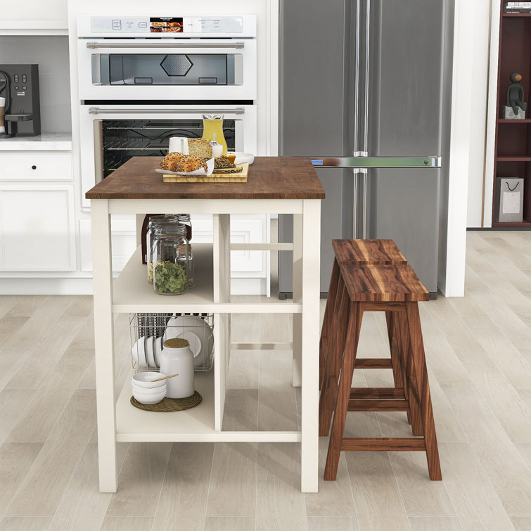 3 stool kitchen online island